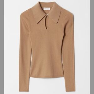 & Other Stories Tan Wool Knit Sweater - Size Small - BNWT